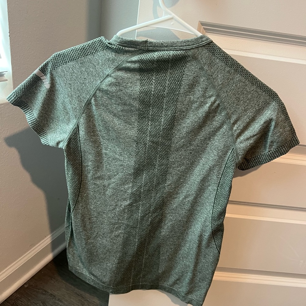 Light Green bcg Tight-Fit Tee